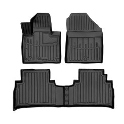 Килимки в салон Kia Sorento III UM 2014-2020, Stingray 3D (4 шт.)