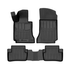 Килимки в салон Mercedes C-class W204 2007–2015рр, Stingray 3D (5 шт.)