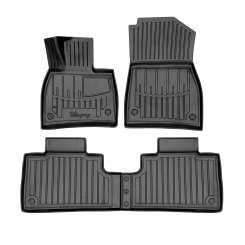 Килимки в салон Mercedes-Benz X296 EQS SUV 2022+, Stingray 3D (4 шт.)