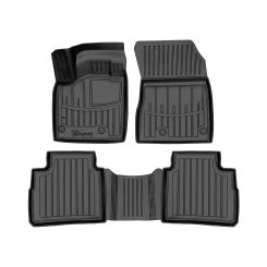 Коврики в салон Nissan X-Trail T33 2021+ / Rogue T33 2021+, Stingray 3D (5 шт.)