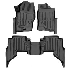 Коврики в салон Nissan Pathfinder III R51 2005-2010, Stingray 3D (3 шт.)
