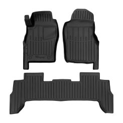 Коврики в салон Nissan Patrol Y61 1997-2013, 5 дверей, Stingray 3D (3 шт.)