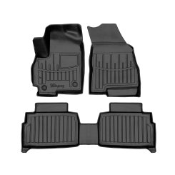 Килимки в салон Chery Tiggo 4 2025+, гібрид, Stingray 3D (3 шт.)