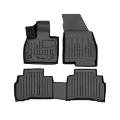 Килимки в салон Chery Tiggo 8 2025+, гібрид, Stingray 3D (3 шт.)