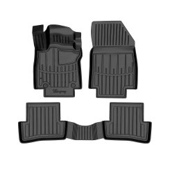 Килимки в салон Renault Clio IV 2012–2019, Stingray 3D (5 шт.)