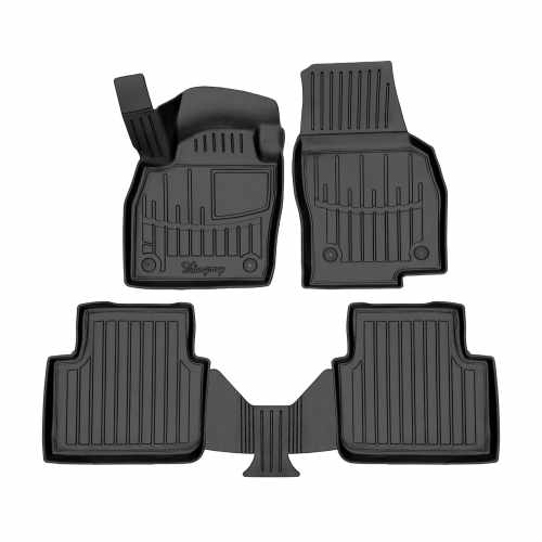 Килимки в салон Skoda Scala 2019+, Stingray 3D (5 шт.)