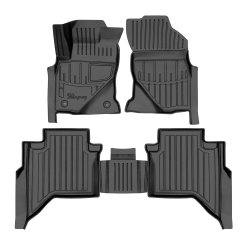 Килимки в салон Toyota Hilux VIII AN120 2015+, Stingray 3D (5 шт.)