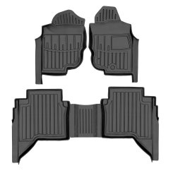 Килимки Stingray 3D (Праворульний, Crew Cab, 5 шт) для Toyota Hilux AN10/AN20 2004-2015