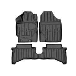 Коврики в салон Toyota Yaris III XP13 2011-2020, гибрид, Stingray 3D (4 шт.)