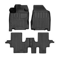 Килимки Stingray 3D (7 місць, 4 шт) для Infiniti QX60 2012-2020
