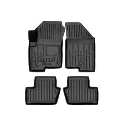 Килимки в салон Jeep Patriot MK 2007-2016, 2 кліпси на водійському, Stingray 3D (4 шт.)