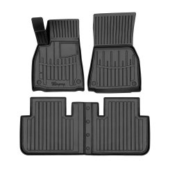 Килимки в салон Tesla Model S Plaid 2021+, Stingray 3D (4 шт.)