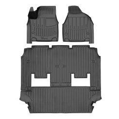 Килимки в салон Chrysler Pacifica II RU 2016+, 7 місць, Stingray 3D (4 шт.)