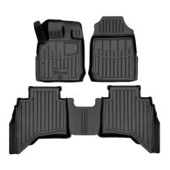 Килимки в салон Isuzu D-Max 2019-, Stingray 3D (4 шт.)