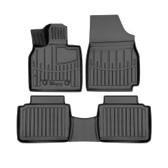 Килимки в салон BYD Qin Plus DM-i 2021+, Stingray 3D (3 шт.)