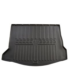 Килимок в багажник Renault Grand Scenic IV 2016+, 5 місць, верхній рівень підлоги, Stingray 3D
