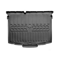 Килимок в багажник Skoda Fabia III NJ 2014-2021, хетчбек, Stingray 3D