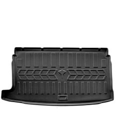 Килимок в багажник Volkswagen Polo 6R/6C 2010–2017 хетчбек, верхній рівень підлоги, Stingray 3D
