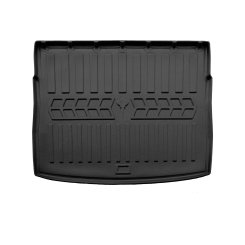 Килимок в багажник Volkswagen Golf 8 2020+, хетчбек, верхній рівень підлоги, Stingray 3D