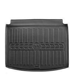 Килимок в багажник Seat Leon III 5F 2012-2020, універсал, нижній рівень підлоги, Stingray 3D