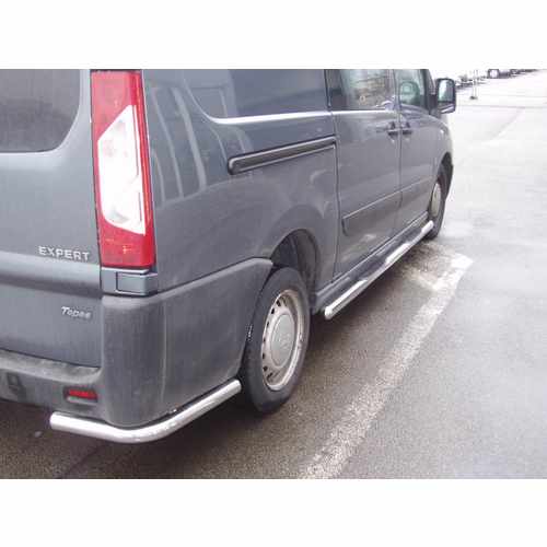 Захист заднього бампера "кути одинарні" для Peugeot Boxer 2006+