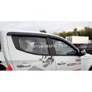 Дефлектори вікон вітровики EGR MITSUBISHI L200 DBL CAB 2015+/ Fiat FullBack # 92460035B