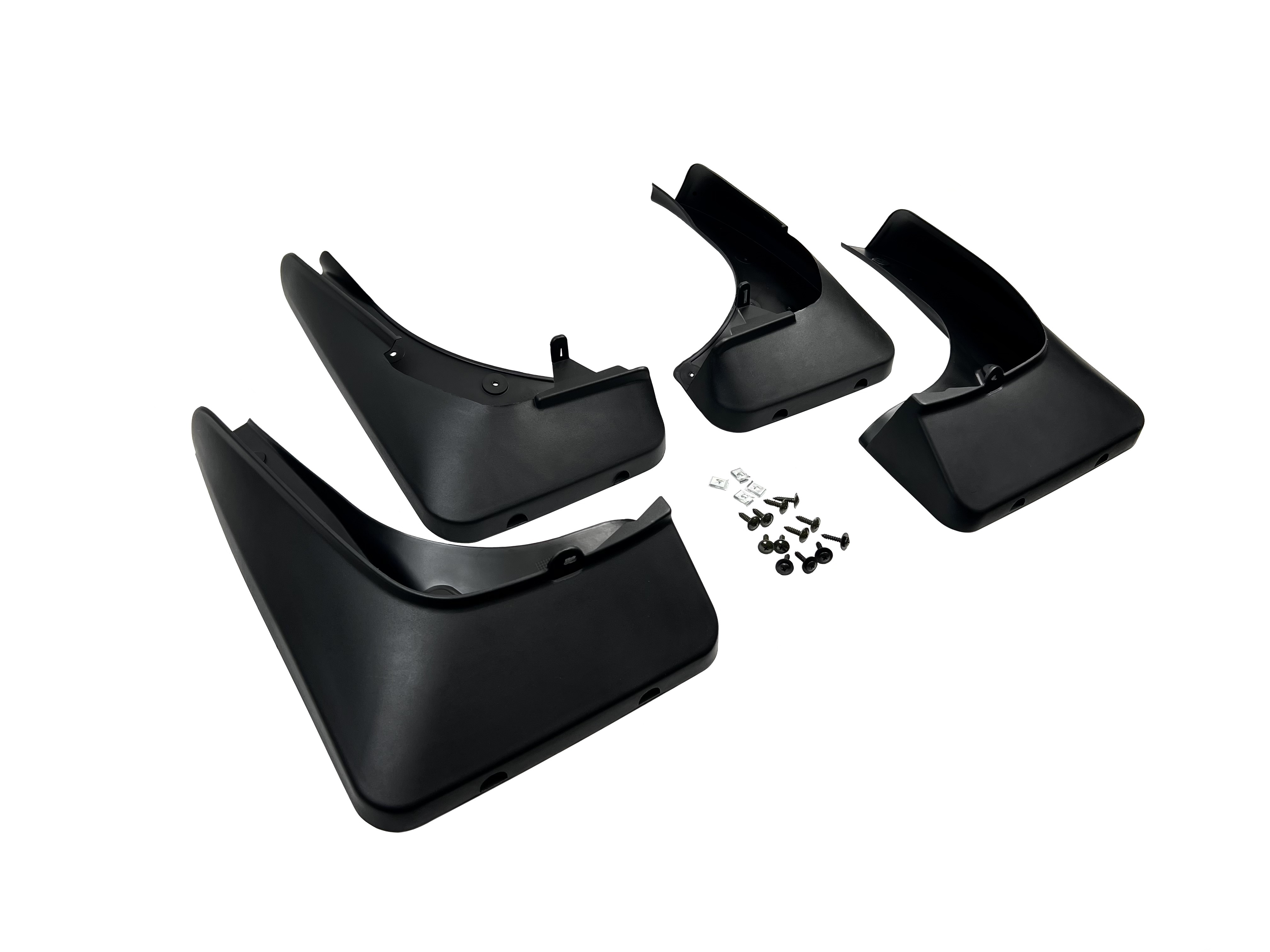 Бризковики BMW X5 E70, F-15 2007-2018  авто з порогами, (4шт.) Xukey