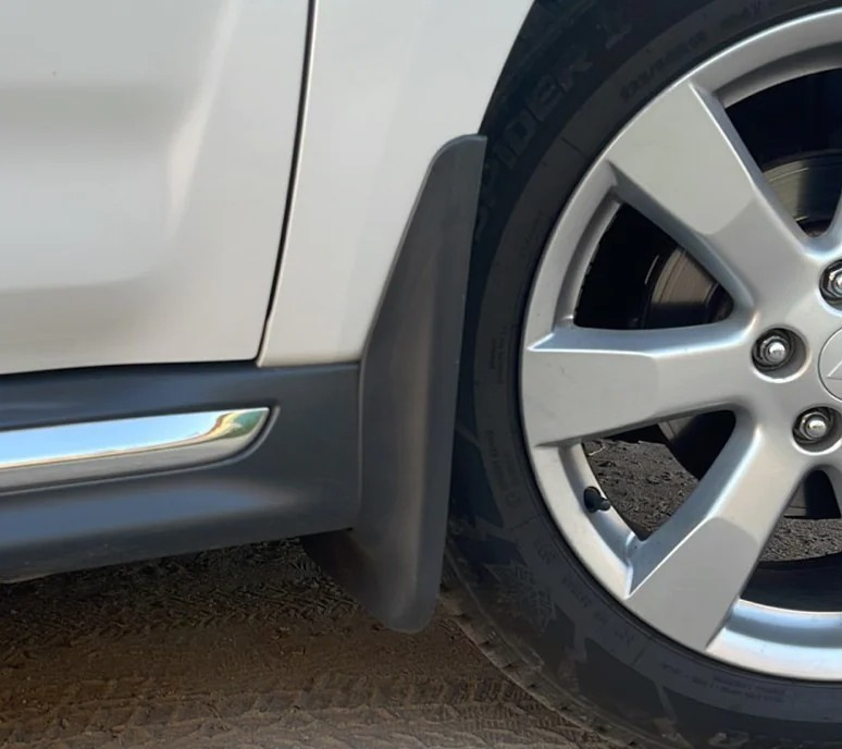 Бризковики Mitsubishi Outlander XL 2006-2012 Широкий порог, (4шт.) Xukey