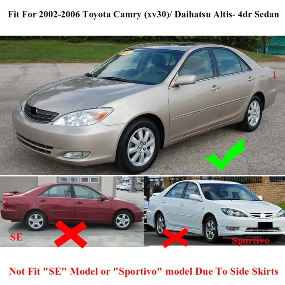 Бризковики Toyota Camry 30 2002-2005 , (4шт.)