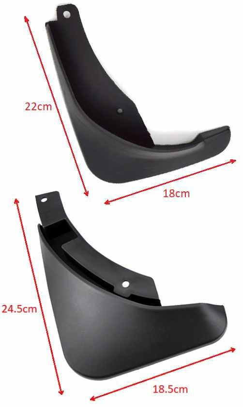 Бризковики Skoda Octavia A5 2005-2013, (4шт.) Xukey