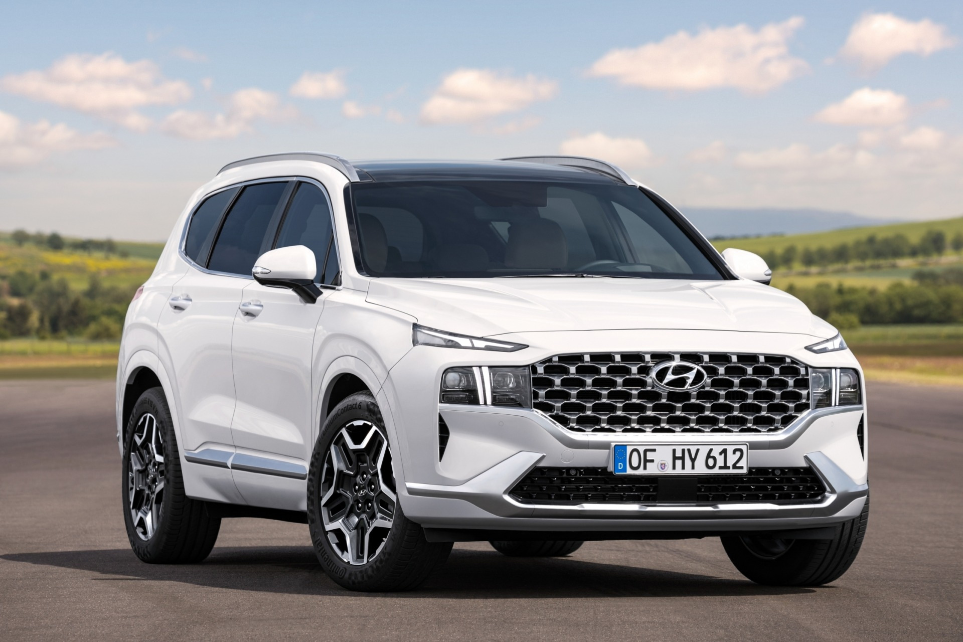 Бризковики Hyundai Santa Fe 2020-2023 рестайлінг, (4шт.) Xukey