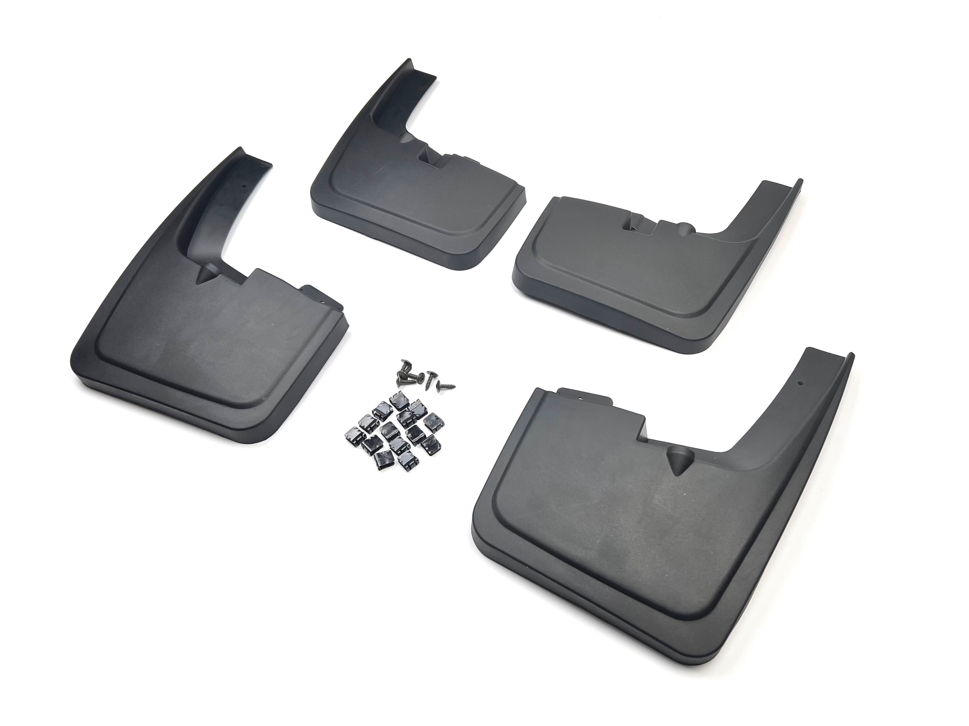 Бризковики Ford F-150, 2015-2020 з вузькими расширювачами, (4шт.)