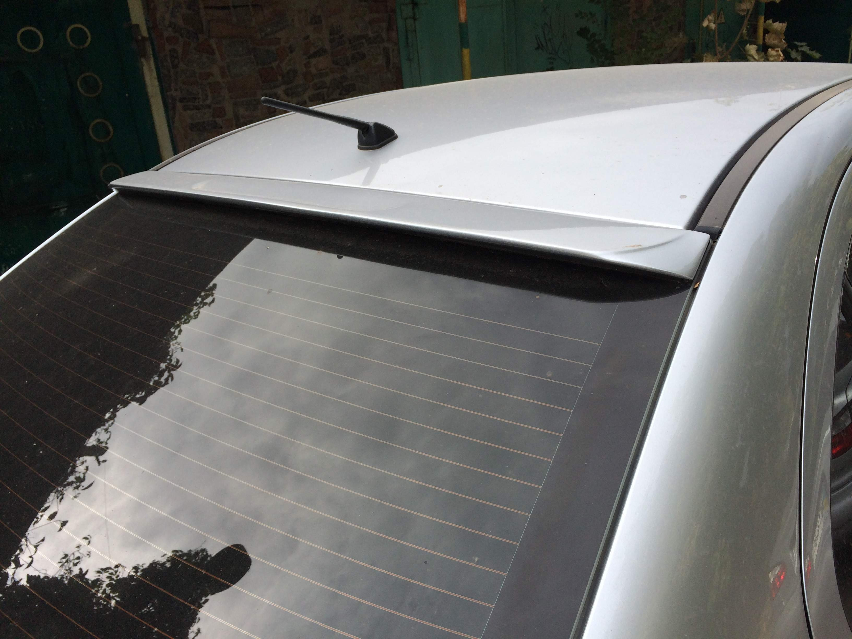 Козирок на скло Mitsubishi Lancer X 2007-2015 ABS пластик під фарбування