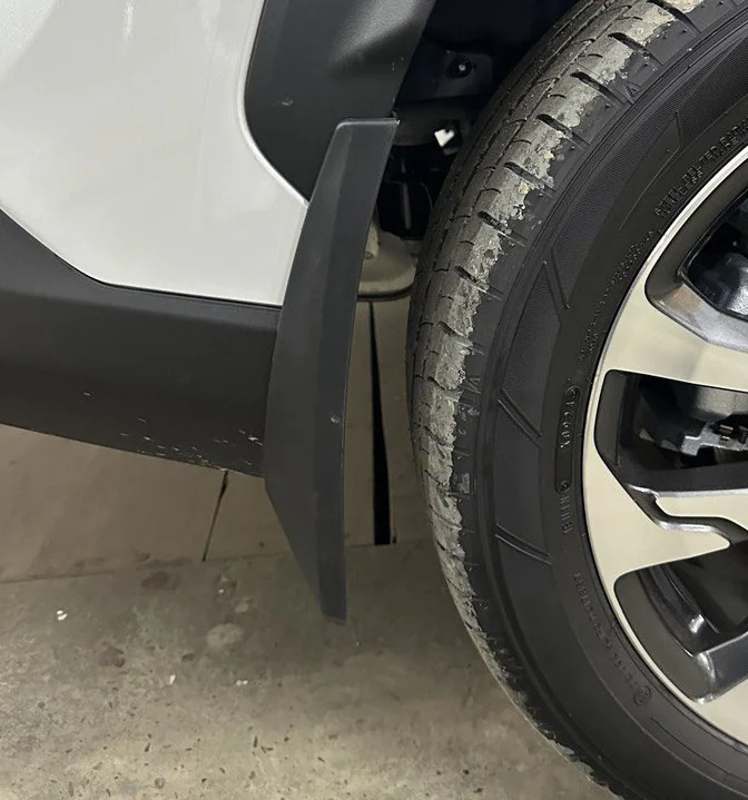 Бризковики Toyota Corolla Cross 2020+, к-кт (4шт.)