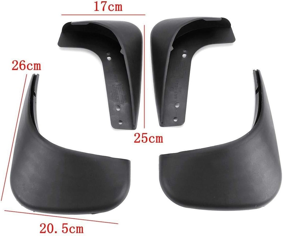 Бризковики Volkswagen Golf 5 Plus рестайлінг 2009-2014, (4шт.)