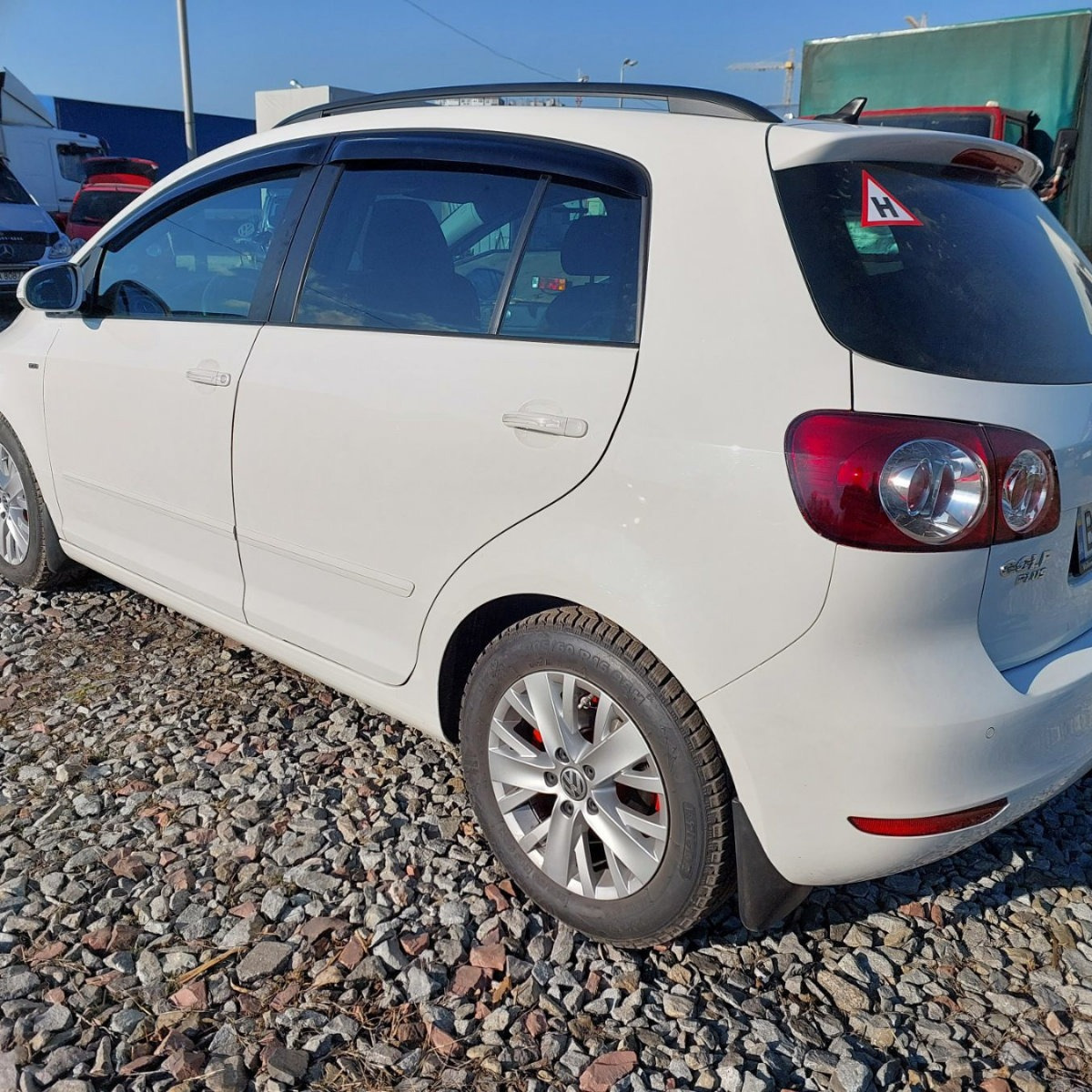 Задні бризковики Golf 5 Plus рестайлінг 2009-2014, комплект 2шт.