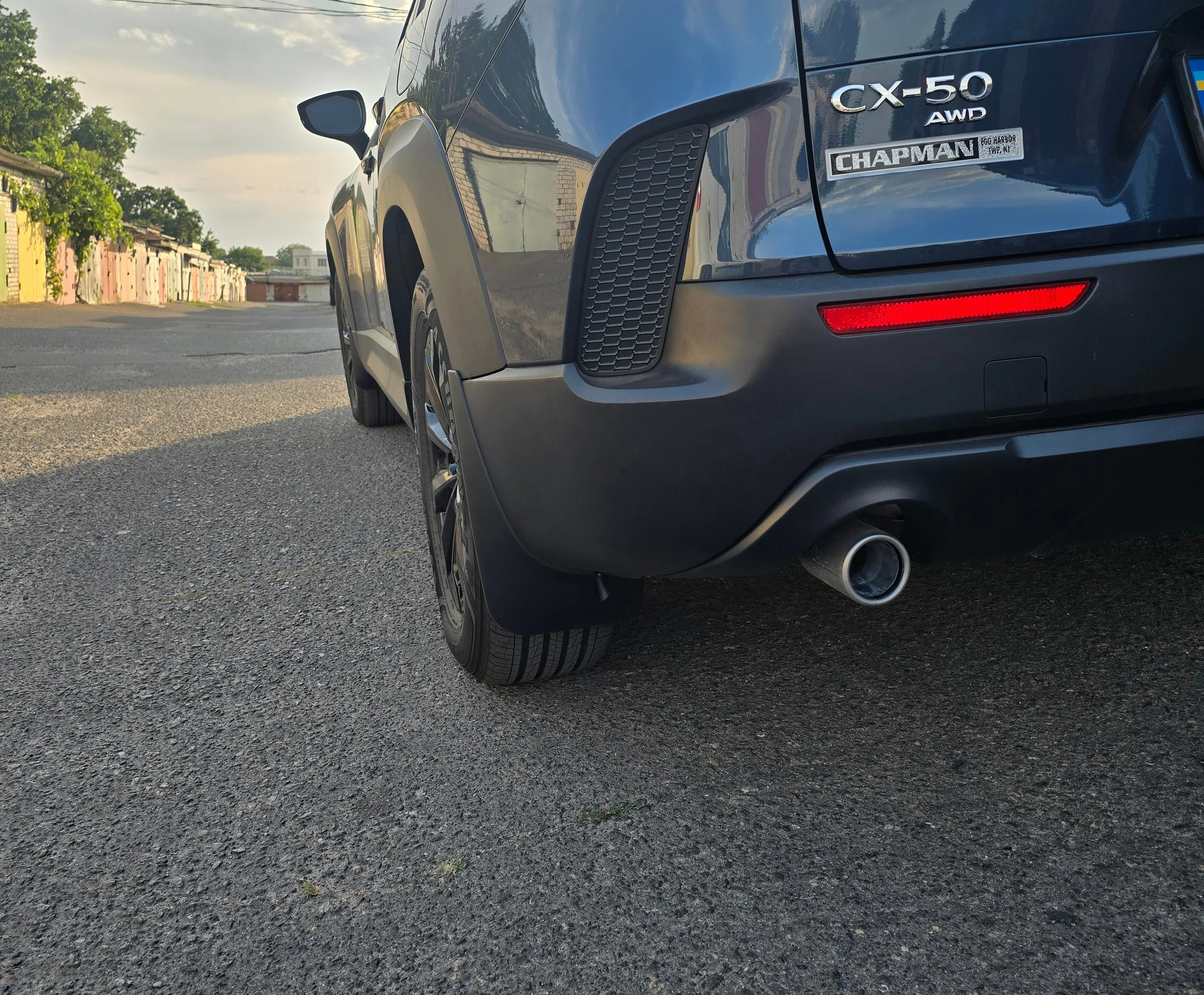 Бризковики Mazda CX-50 2022+, (4шт.)