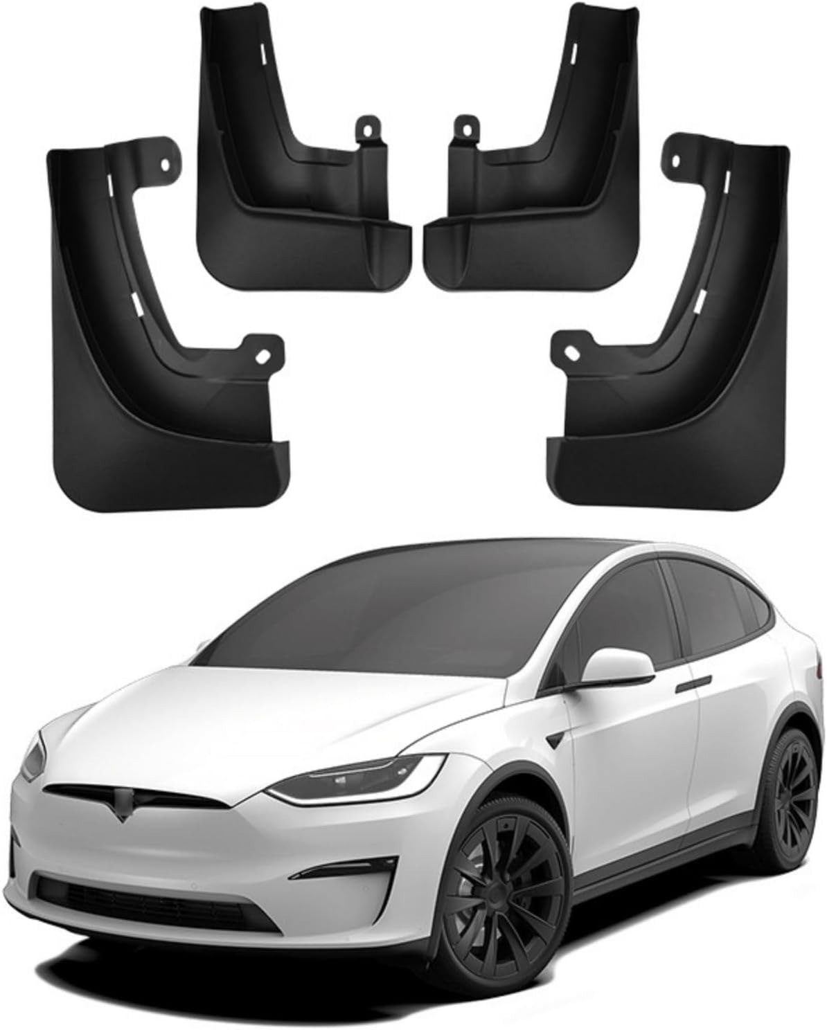 Бризковики Tesla Model X 2022+, (4шт.)