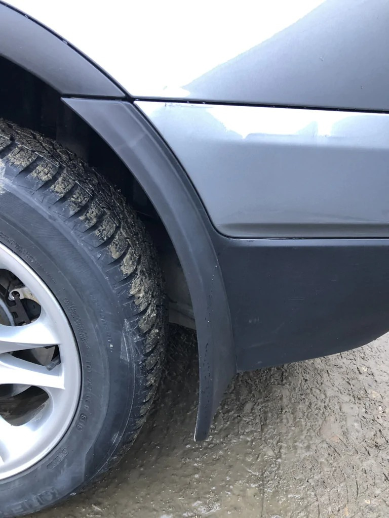 Бризковики BMW X3 E83 2003-2010, (4шт.) Benke