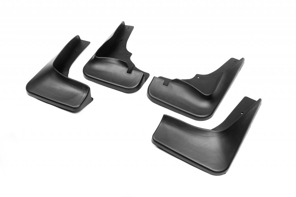 Брызговики Mitsubishi Outlander XL 2006-2012 Широкий порог,(4шт.) Benke