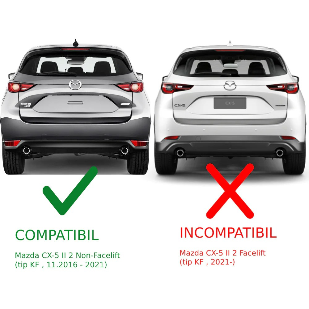 Бризковики Mazda CX-5 2017-2021, (4шт.) Benke