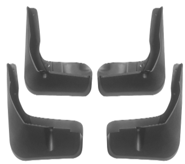 Бризковики BYD Yuan Plus, ATTO 3, 2023-2024 (4шт.) Benke