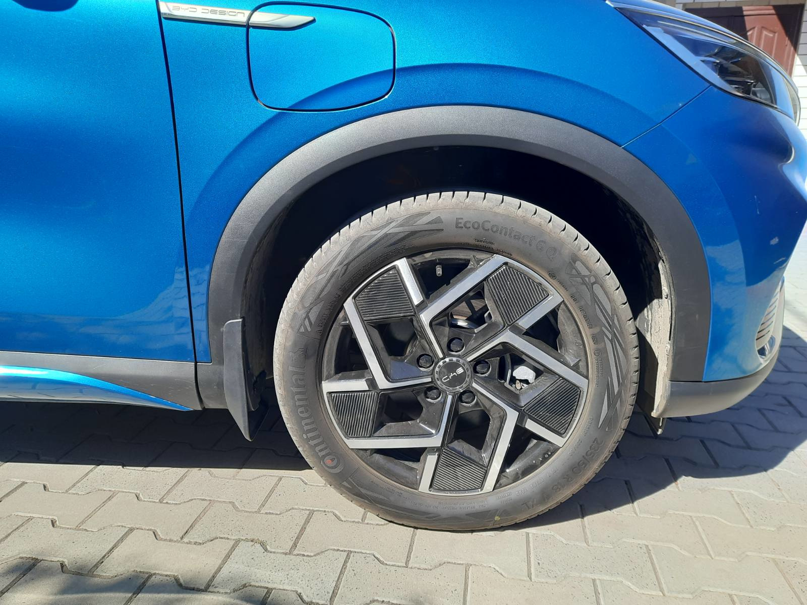 Бризковики BYD Yuan Plus, ATTO 3, 2023-2024 (4шт.) Benke