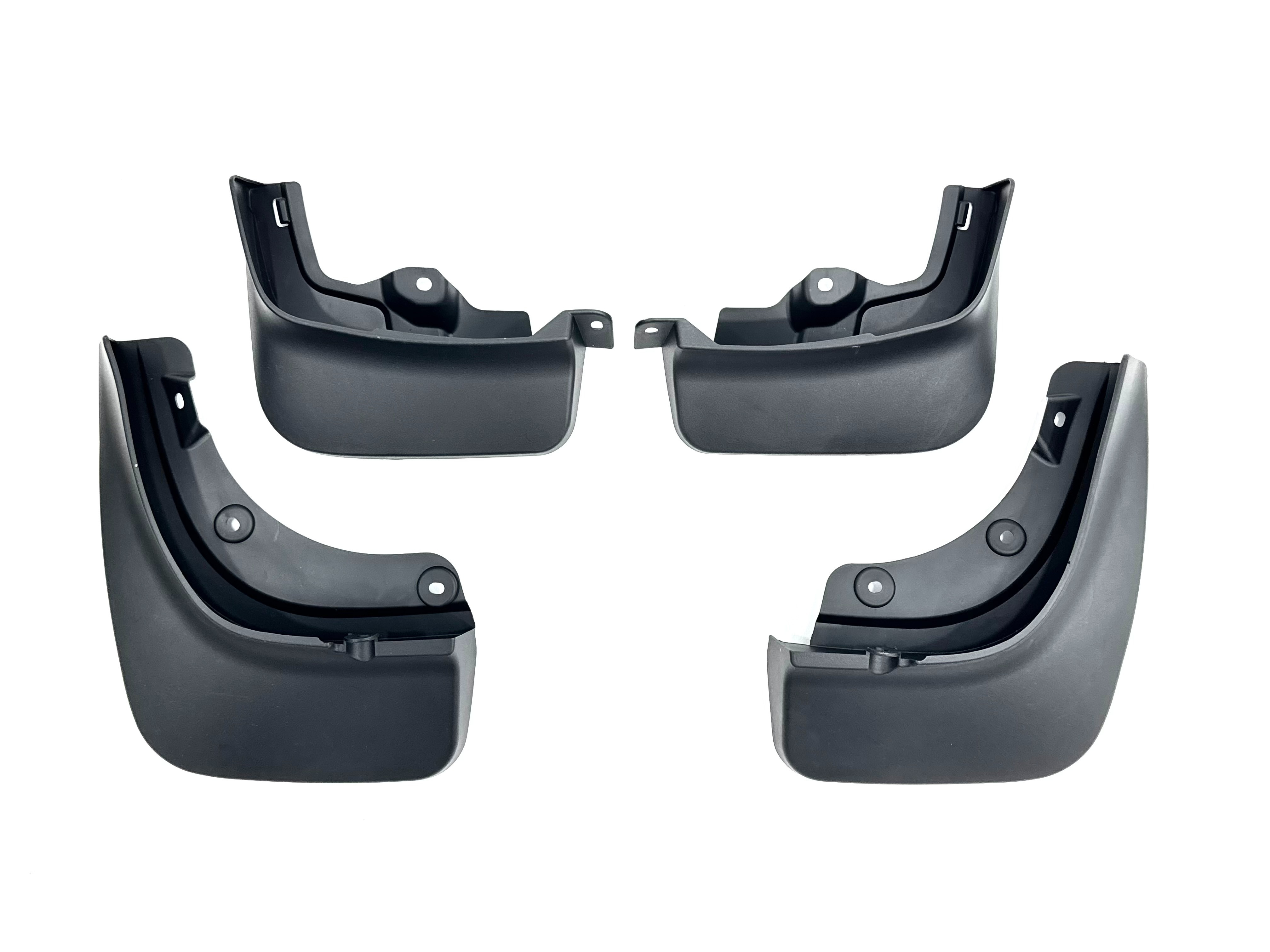 Бризковики Land Rover Range Rover Sport 2023+ L461 з чорними матовими порогами, (4шт.)