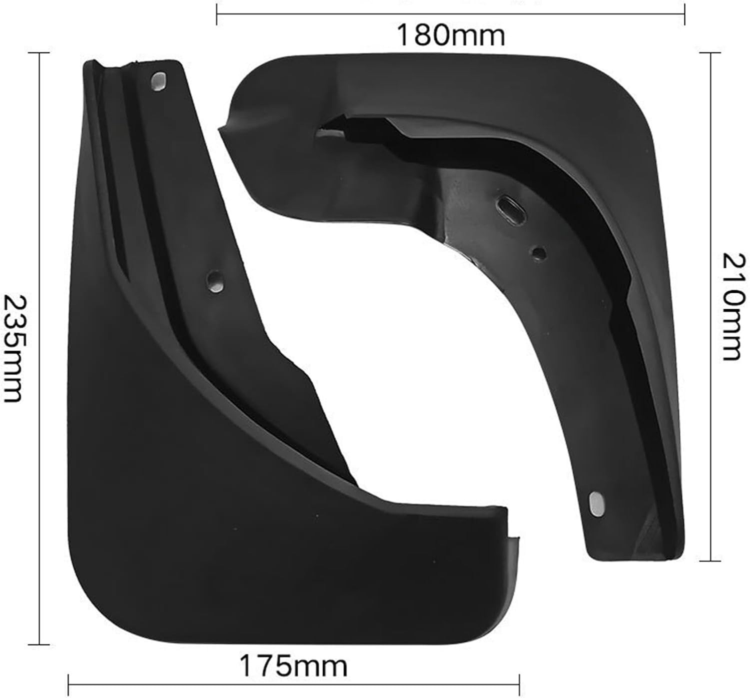 Бризковики Skoda Fabia 2014-2021 хетчбек, (4шт.) Xukey