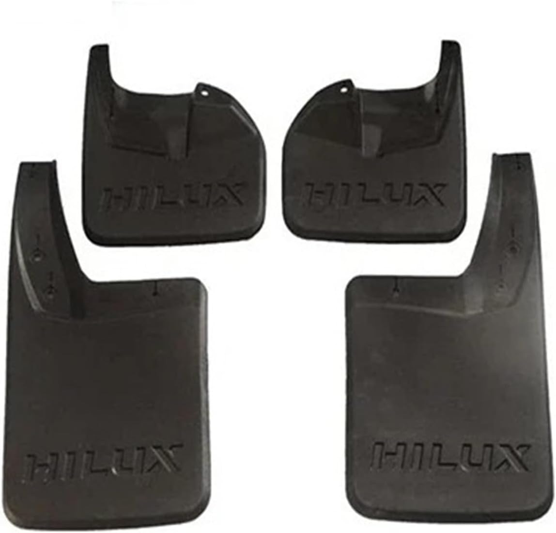 Бризковики Toyota Hilux 2015+ довгі, (4шт.)