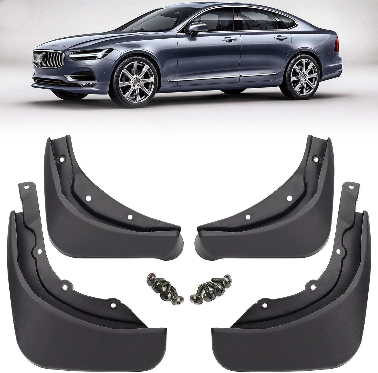 Бризковики Volvo S90 2016-2023, к-кт 4шт. Xukey