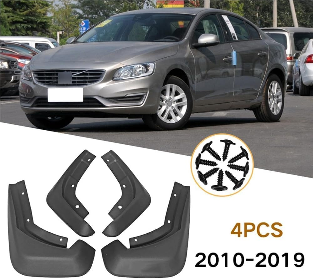 Бризковики Volvo S60 2010-2018, к-кт 4 шт. Xukey