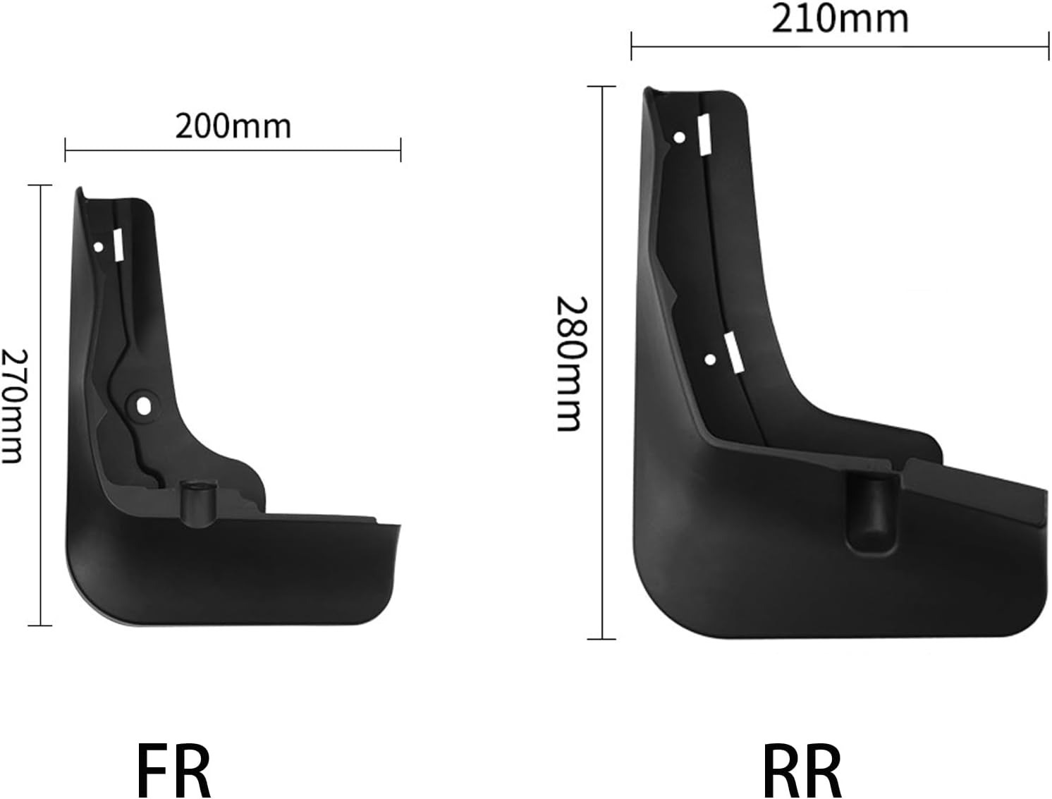 Бризковики BYD Tang L 2025+, к-кт (4шт.)