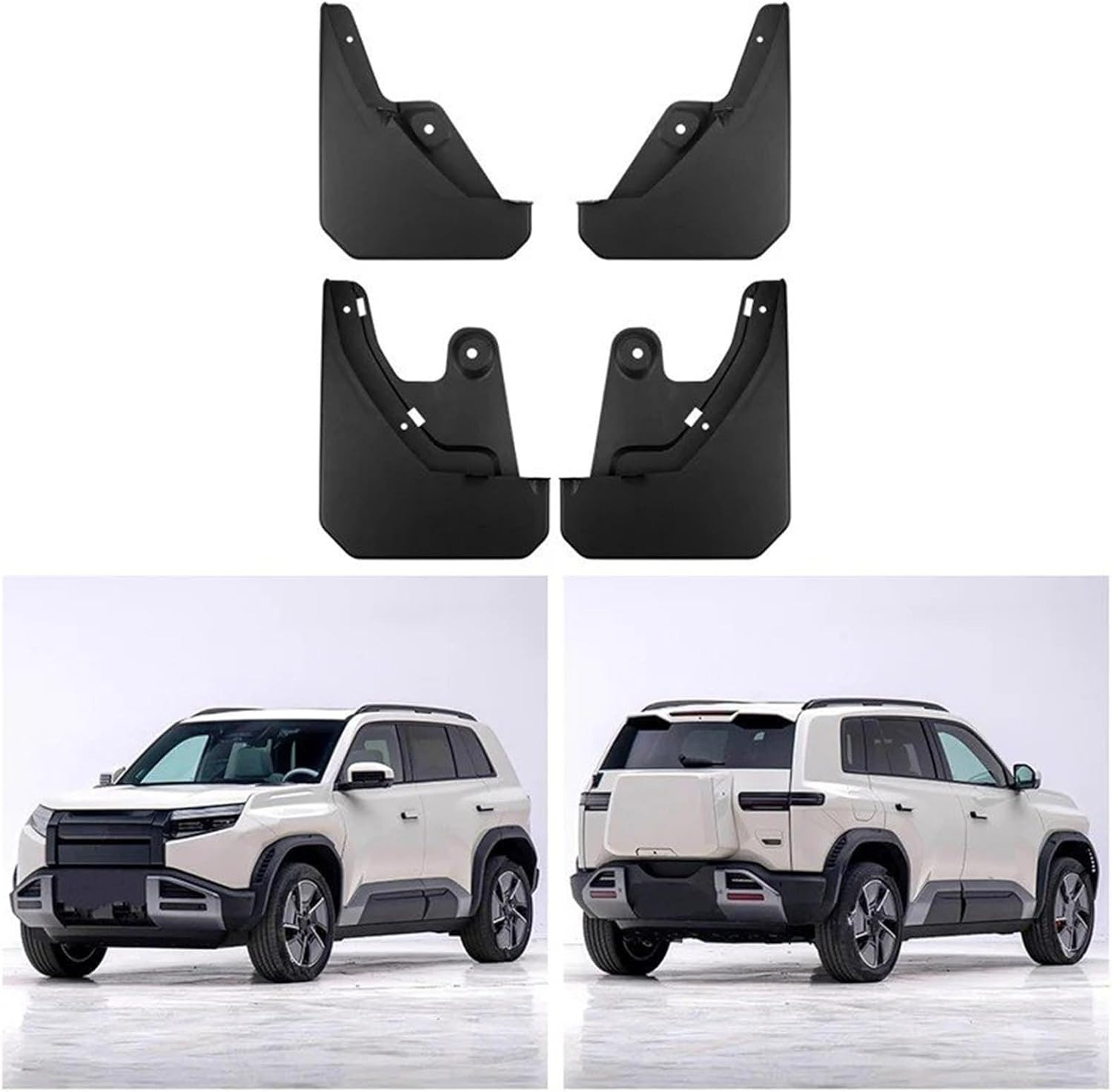 Бризковики BYD Leopard 3, Fangchengbao Tai 3 (Ti03) 2025+, к-кт (4шт.)